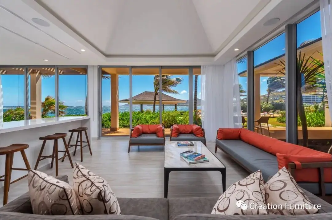 CREATION Hotel Project Koi-Resort Saint-Kitts Hotel Furniture Bedroom Set