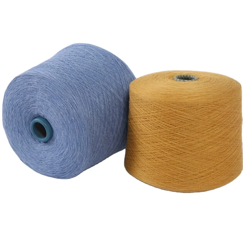 Twisted High Tenacity Tex18 (150D/1 20000m) 100% Filament Polyester Textured Yarn for Overlocking Thread