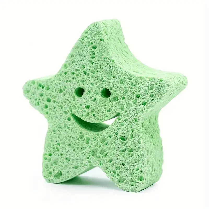 Best Price House Cleaning Tools cute shape scouring pad cellulose different shape for kitchen