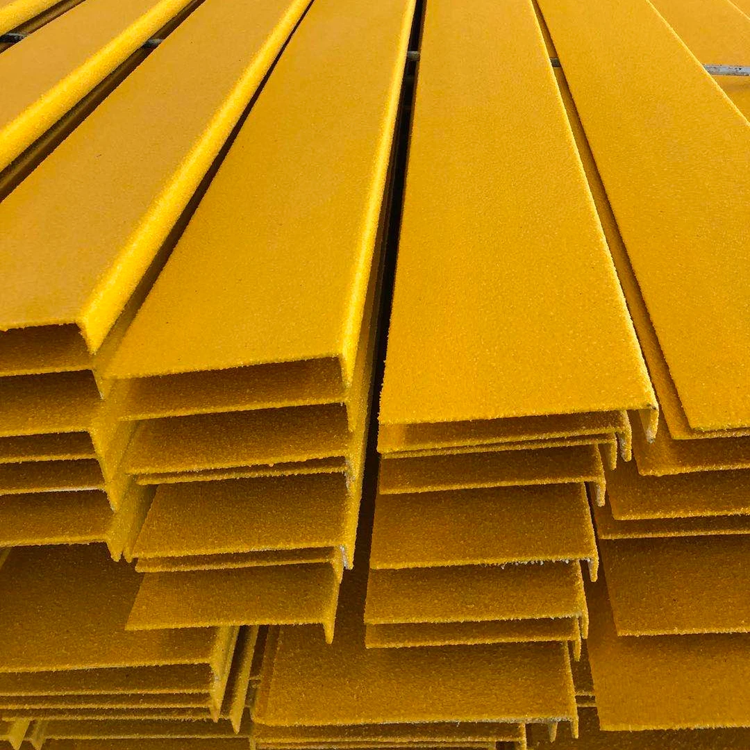 Gritted surface frp flat bar grp strips fiberglass reinforcing bar