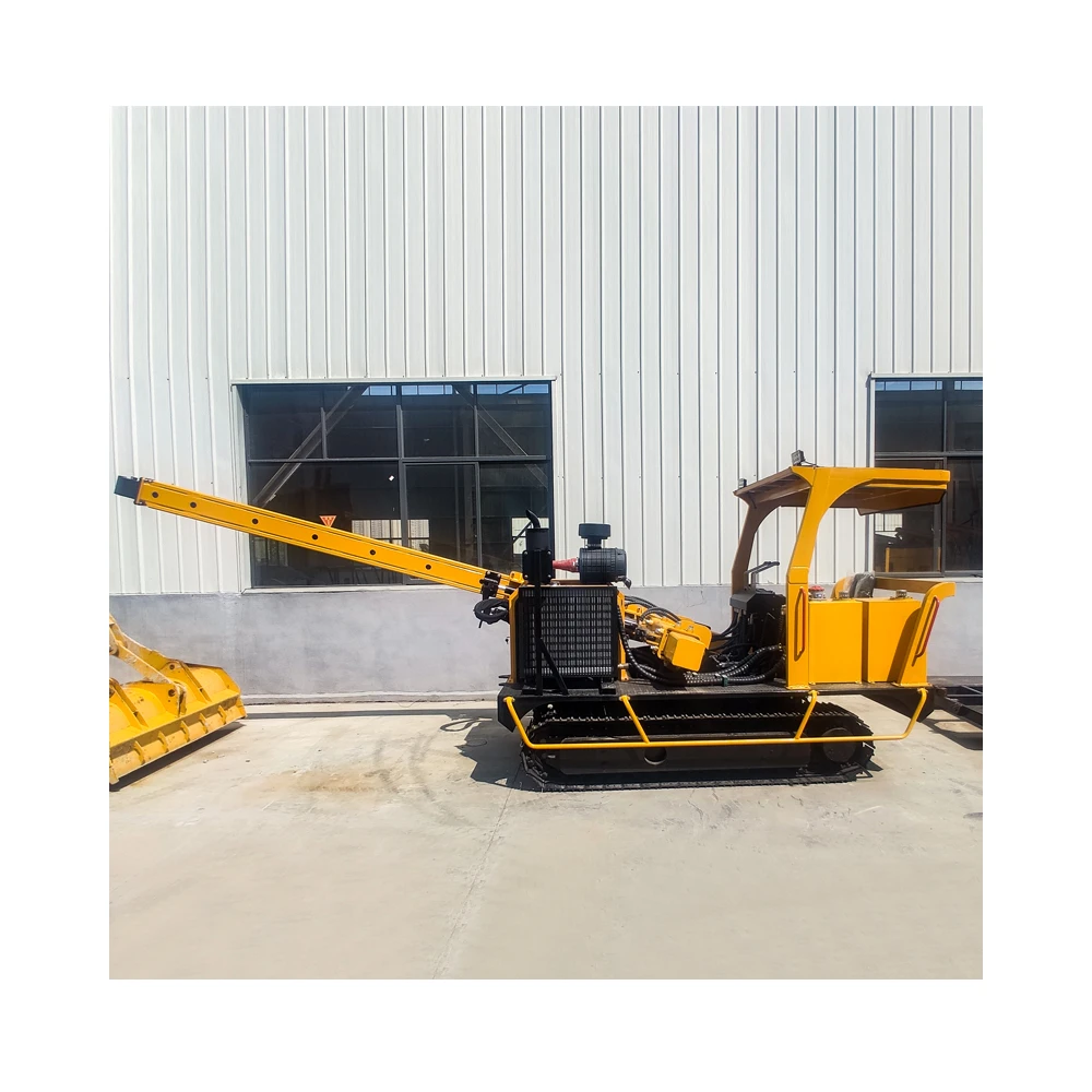 New Stock Arrival hydraulic pile machine, solar screw pile driver for sale/