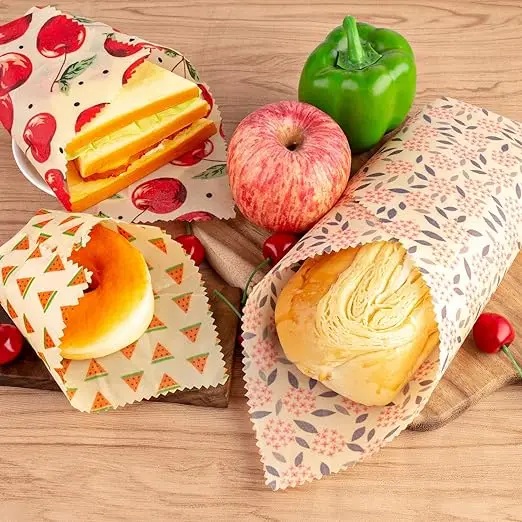 Оптовая продажа заводская цена хорошее качество прочная упаковка для сэндвичей кондитерское печенье вощеной бумаги пищевая