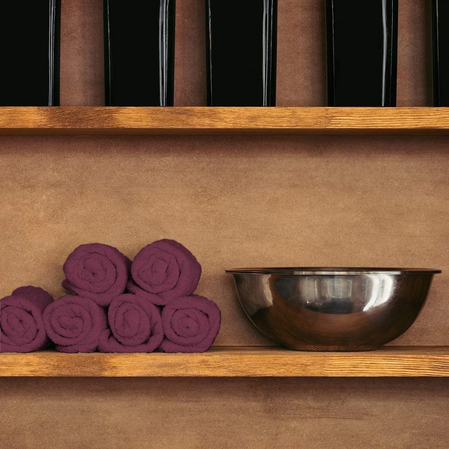 LIANFA Wholesale Free Design Custom Barber Hair Towels Logo Bleach Proof Beauty Salon Towels