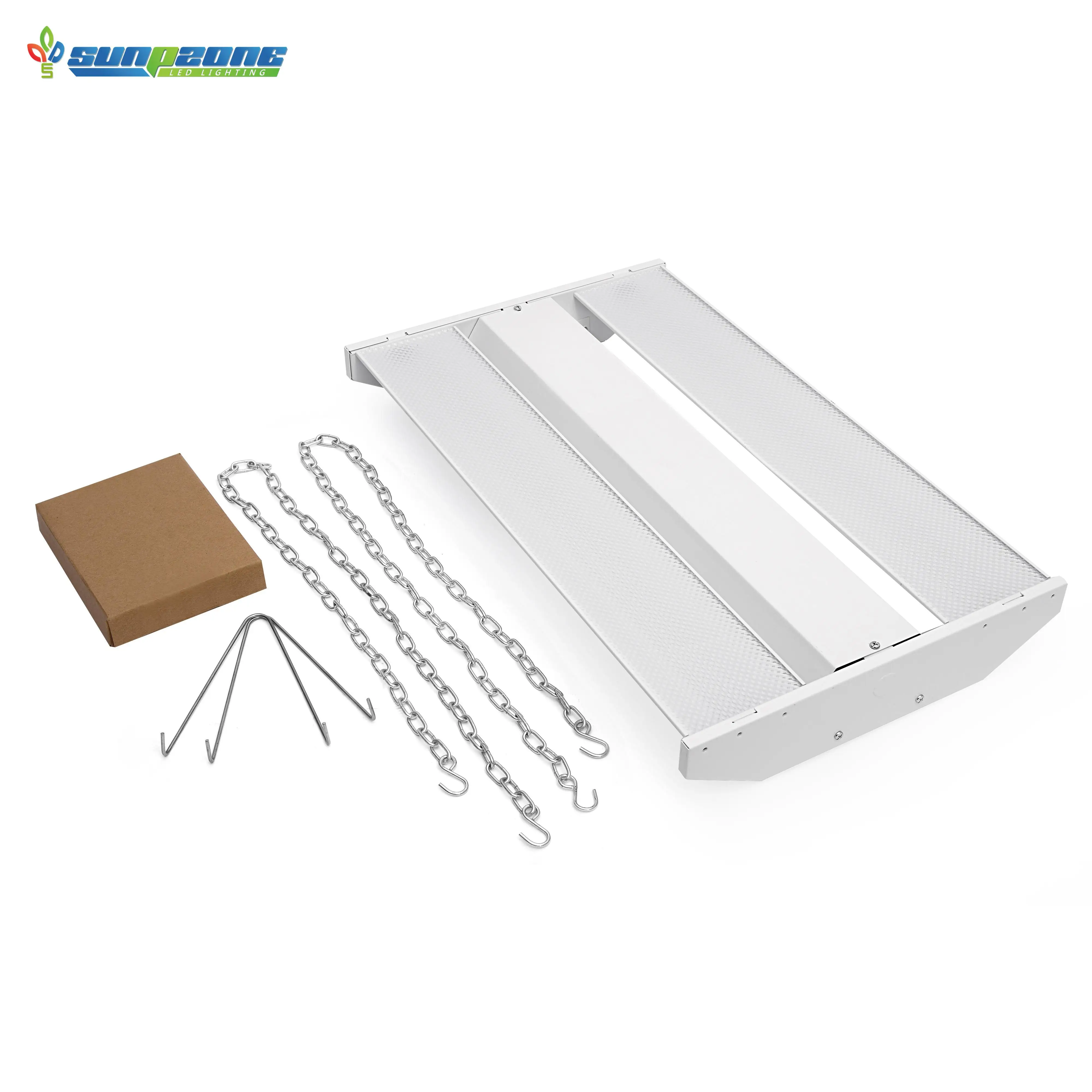 USA Stock Factory Lighting Fixture 43200 lumens 300w ufo Linear High BAY Light for