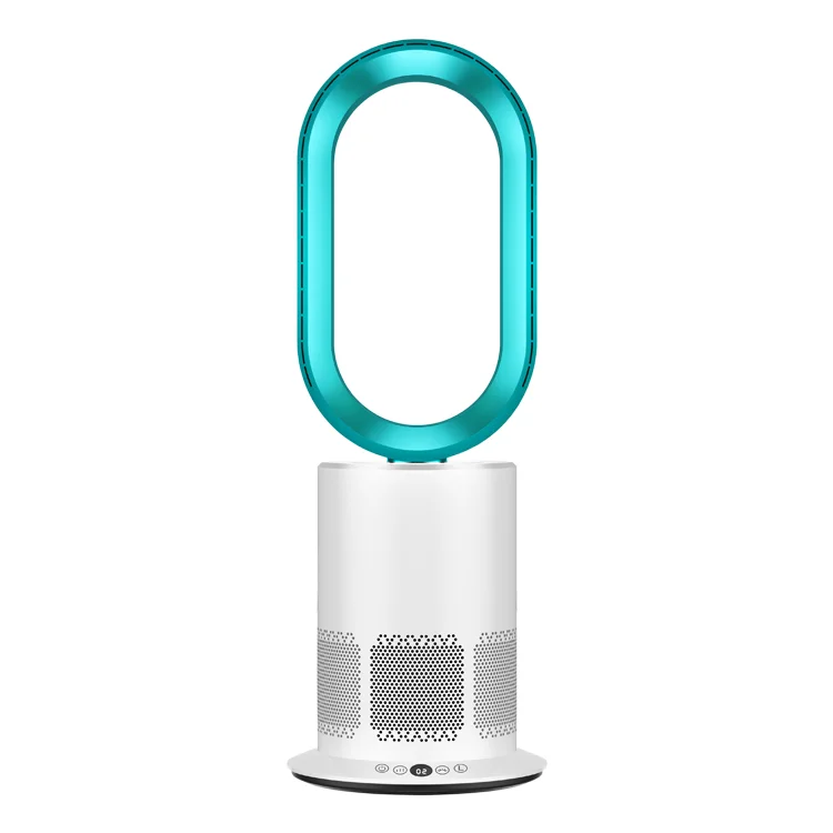 Air Cooling Home Purifier Fan With Hepa 13 Filter Plasma Cleaner Sterilizer Standing Fan Household Bladeless Fan