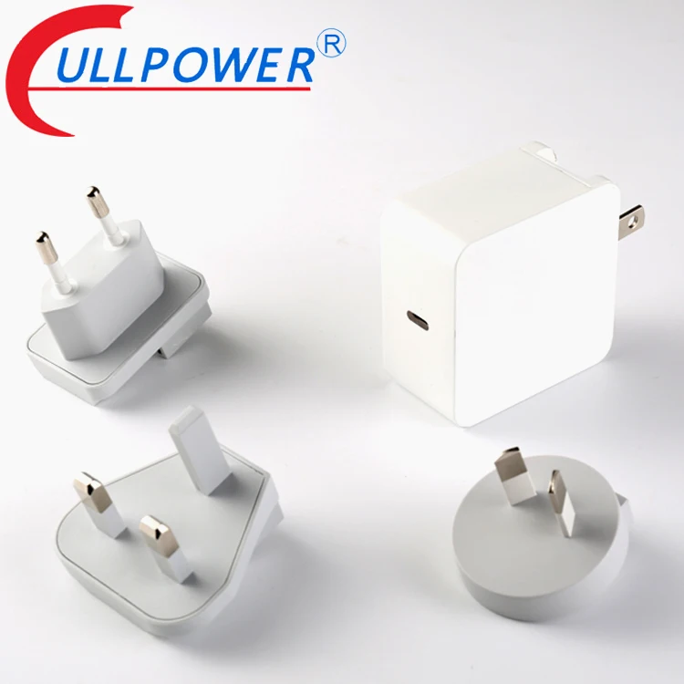  Зарядное устройство usb type-c 60 Вт адаптер питания pd3.0 с вилкой для Австралии США Великобритании и