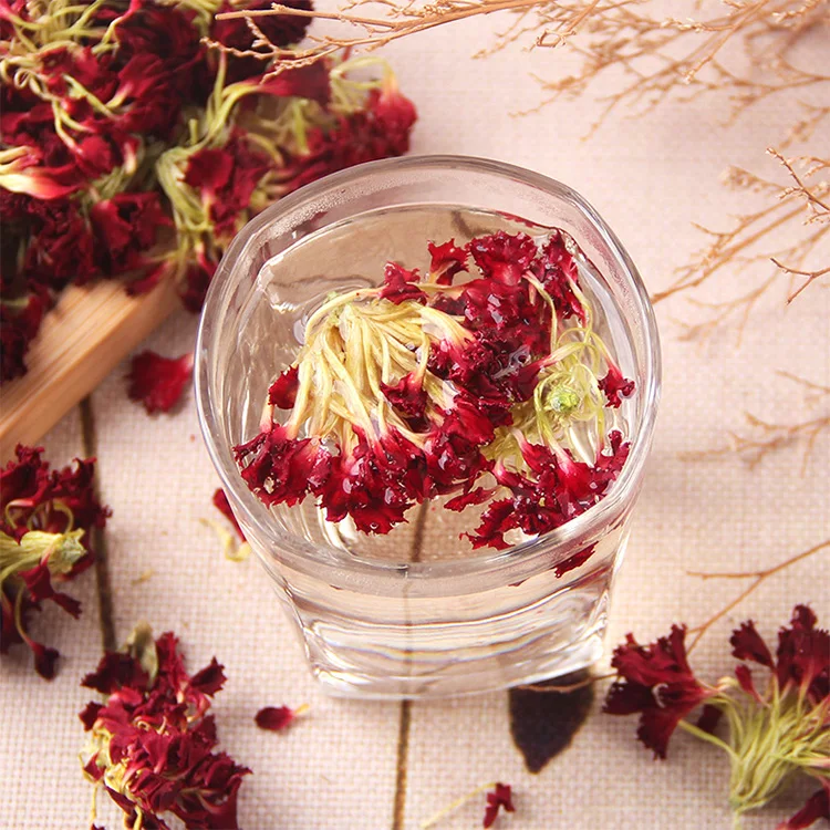 Direct Selling Factory Direct Selling Bulk Flowers Camellia Seasoning Producing Area Carnation Dried Flower Tea
