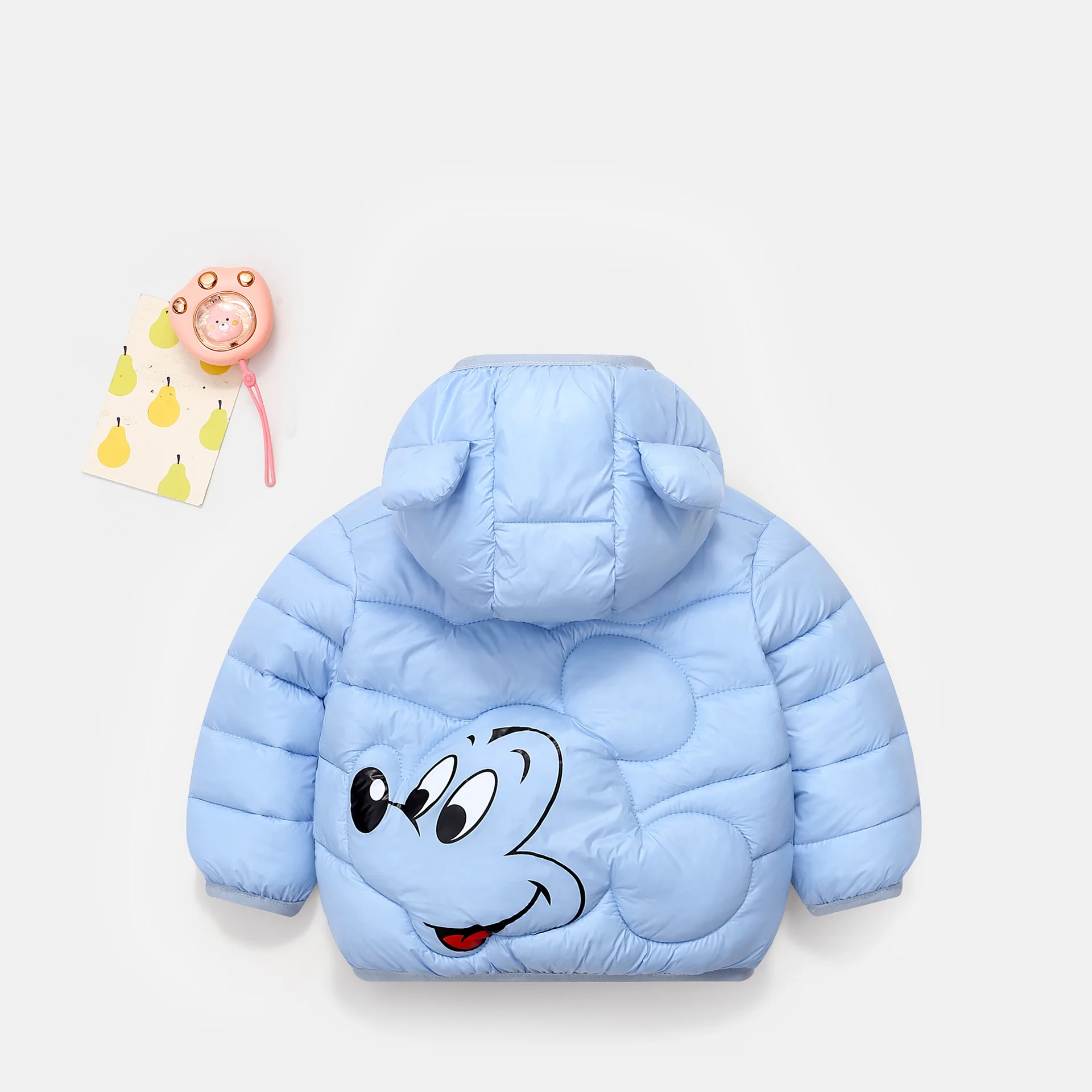 2024 New Lightweight Cotton-Padded Autumn And Winter Warm Cotton-Padded Jacket For Children 0-6 Years Old