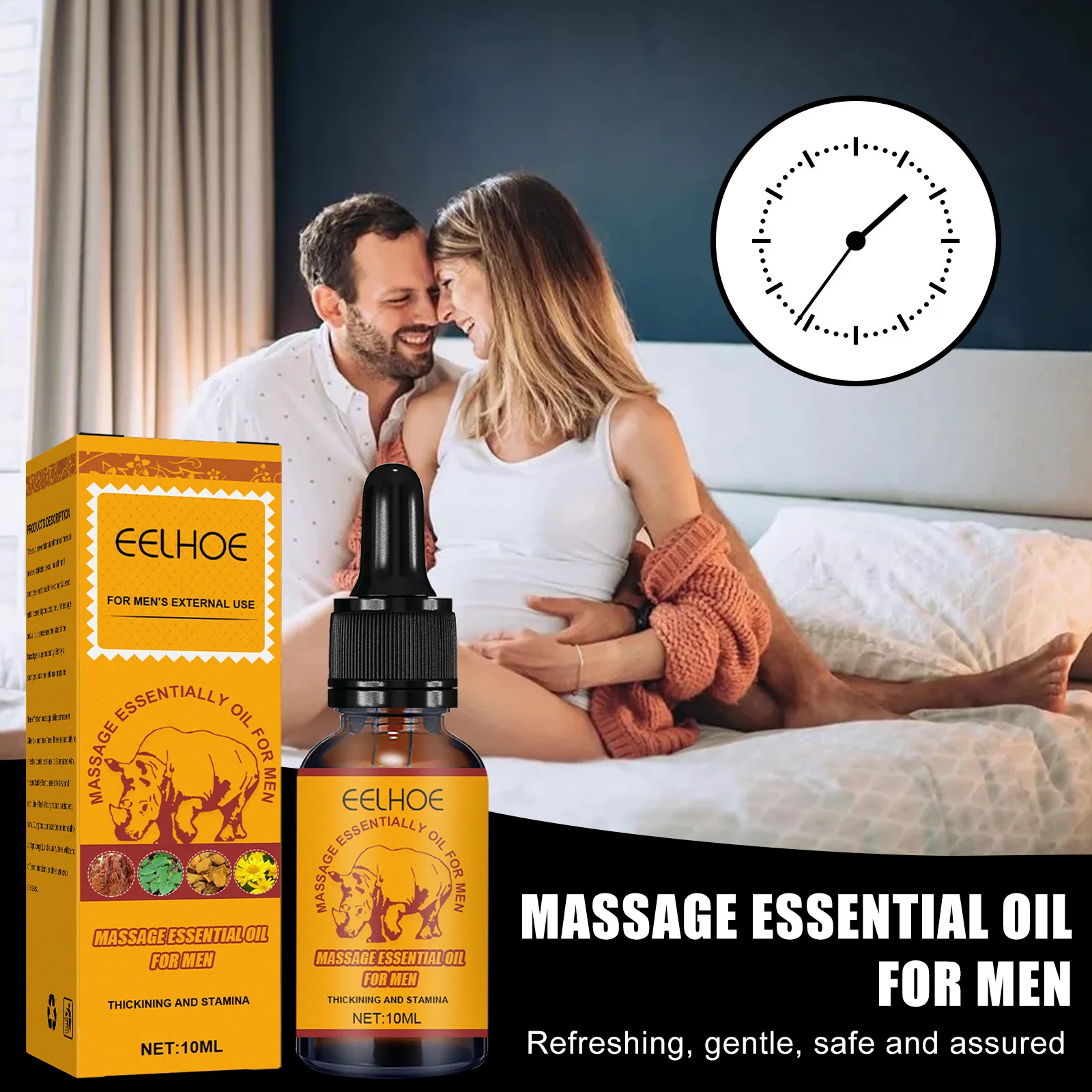 Hot sell Essential Oils Strength Maintenance Massage Care Essential Oil Sports Exercise Sex Body Massage Essential Oils for men