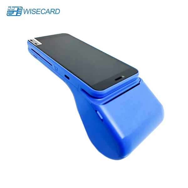 WiseCard WCT-T80 Mobile Handheld Android POS system terminal manufactures Touch Screen pos with printer payment machine