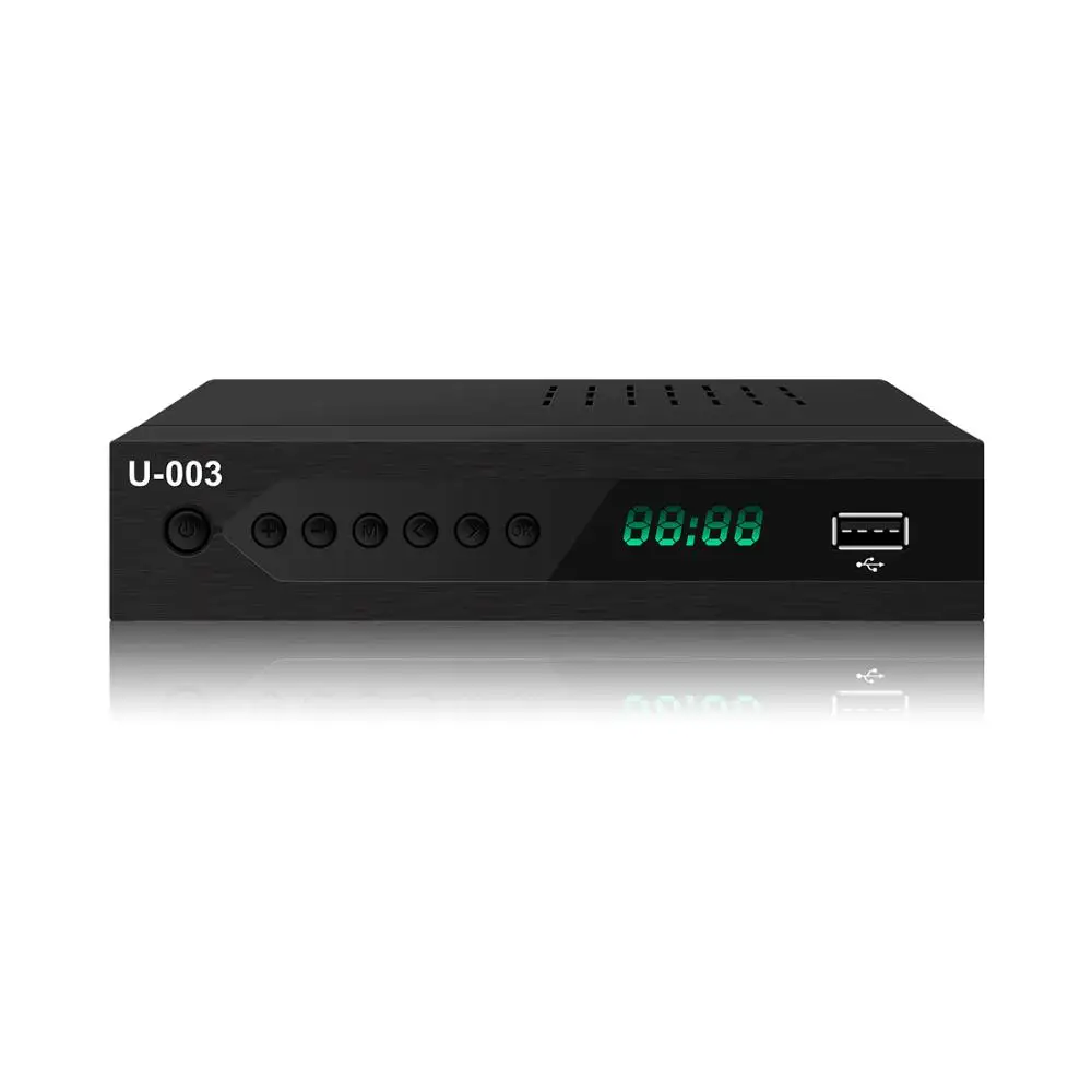 ATSC Modulador TV U-003 Digital TV Box Tuner + Recorder Receivers hevc H.264 support full HD 1080p USB2.0 for PVR Set Top Box