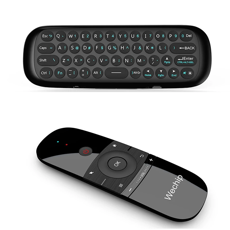  Дропшиппинг мини беспроводная клавиатура W1 Air Fly Mouse гироскоп датчик чувствительности пульт дистанционного