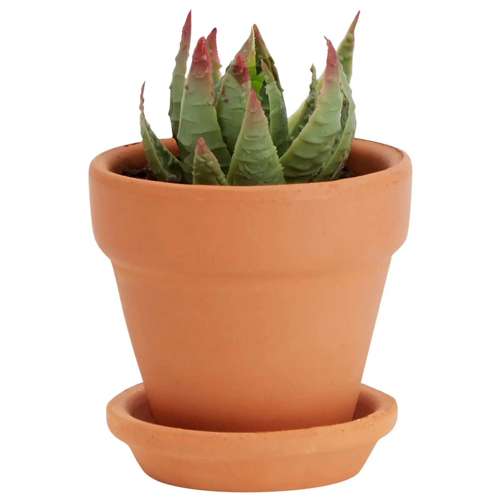 Custom Handmade Garden Mini 2 Inch Clay Terracotta Planter Succulents Pots with Saucer
