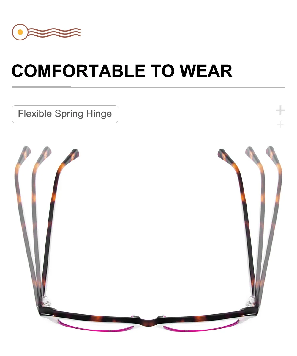 Customization Retro Acetate Glasses Unisex Combined Color Eyeglasses Frame Optical Glasses