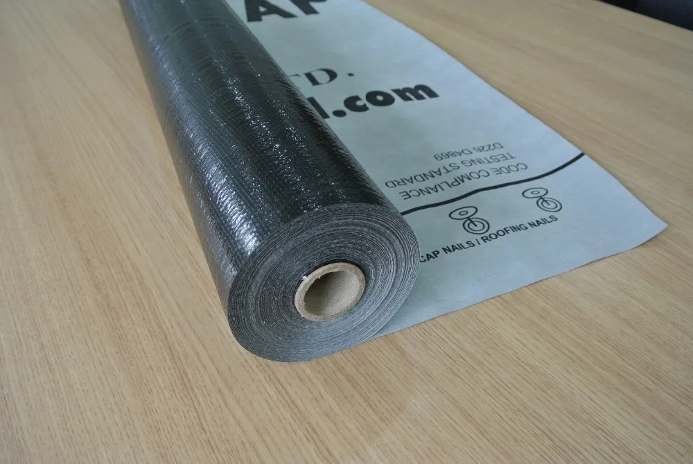 УФ-стойкая синтетическая кровельная войлочная дышащая водонепроницаемая мембрана для кровельного лайнера
