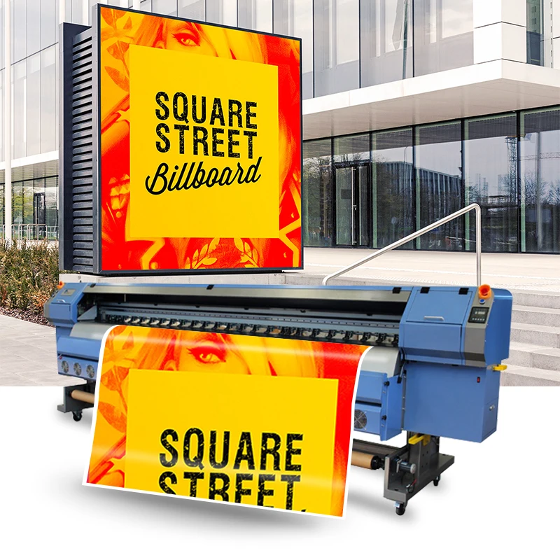 240sqm/h with 4/8pcs Konica 512i printhead printer 3.2m digital vinyl flex banner solvent printer/plotter/printing machine