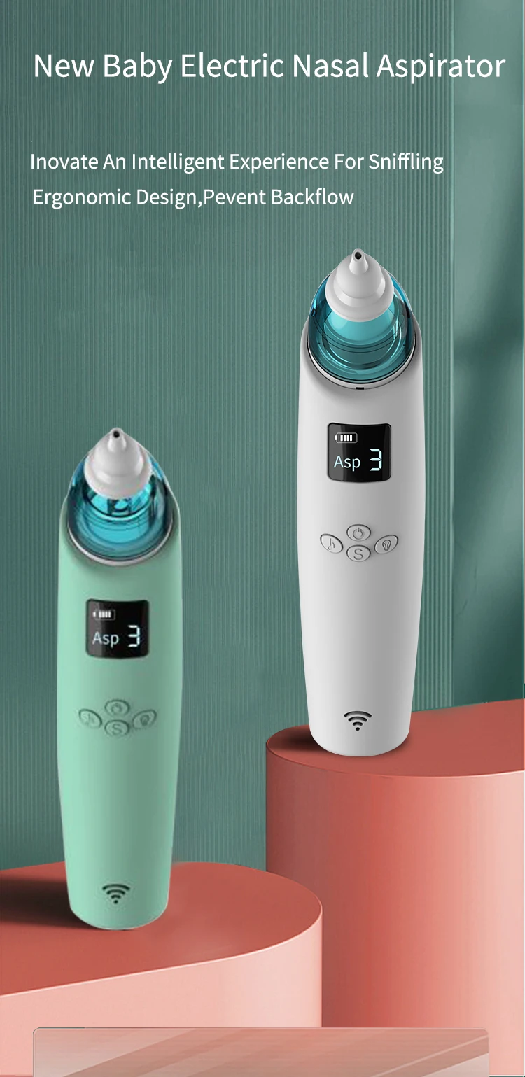 electronic nasal aspirator mucus extractor for babies 