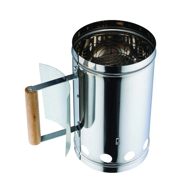 Портативный барбекю складной уголь барбекю стартер Барбекю курильщик баррель