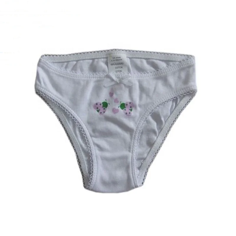 Custom Printing Child Panties  Low MOQ children underwear girls model