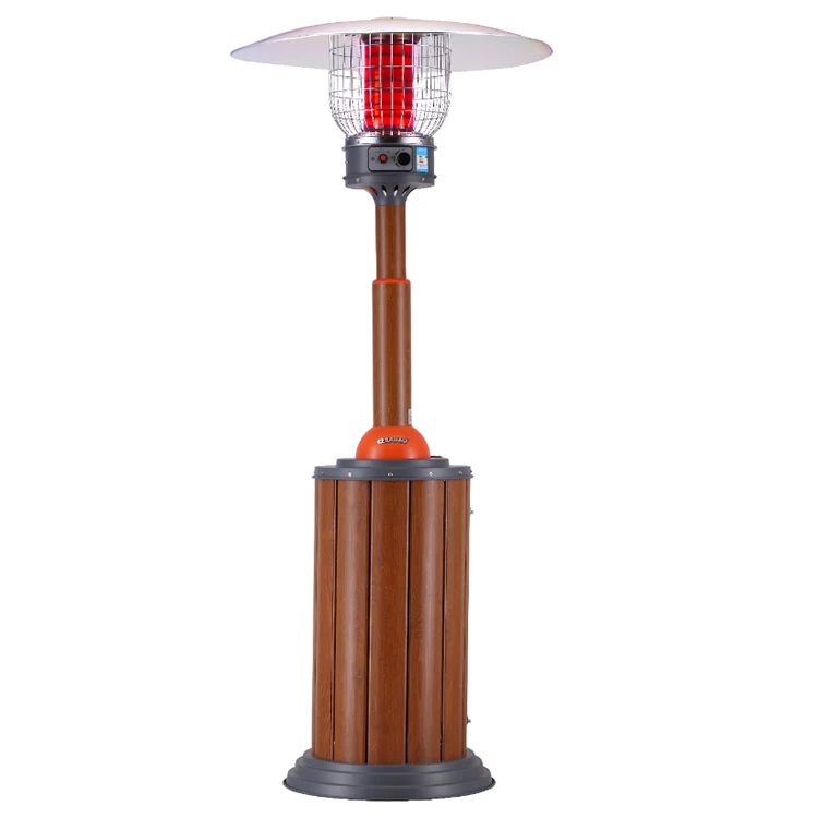 Adjustable mushroom outdoor patio heater gas