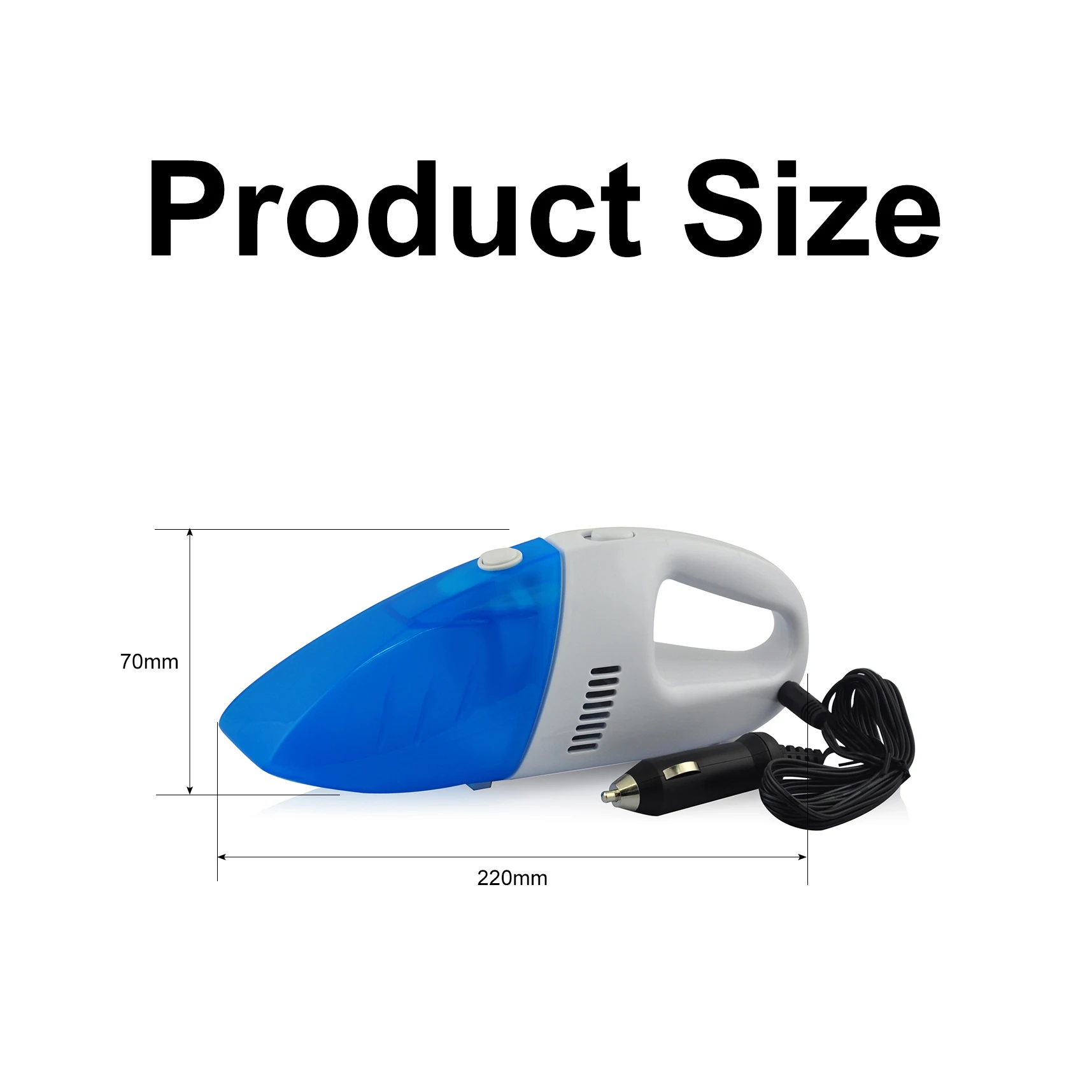 HDL-202B Vehicle Vacuum Cleaner, Car use clean