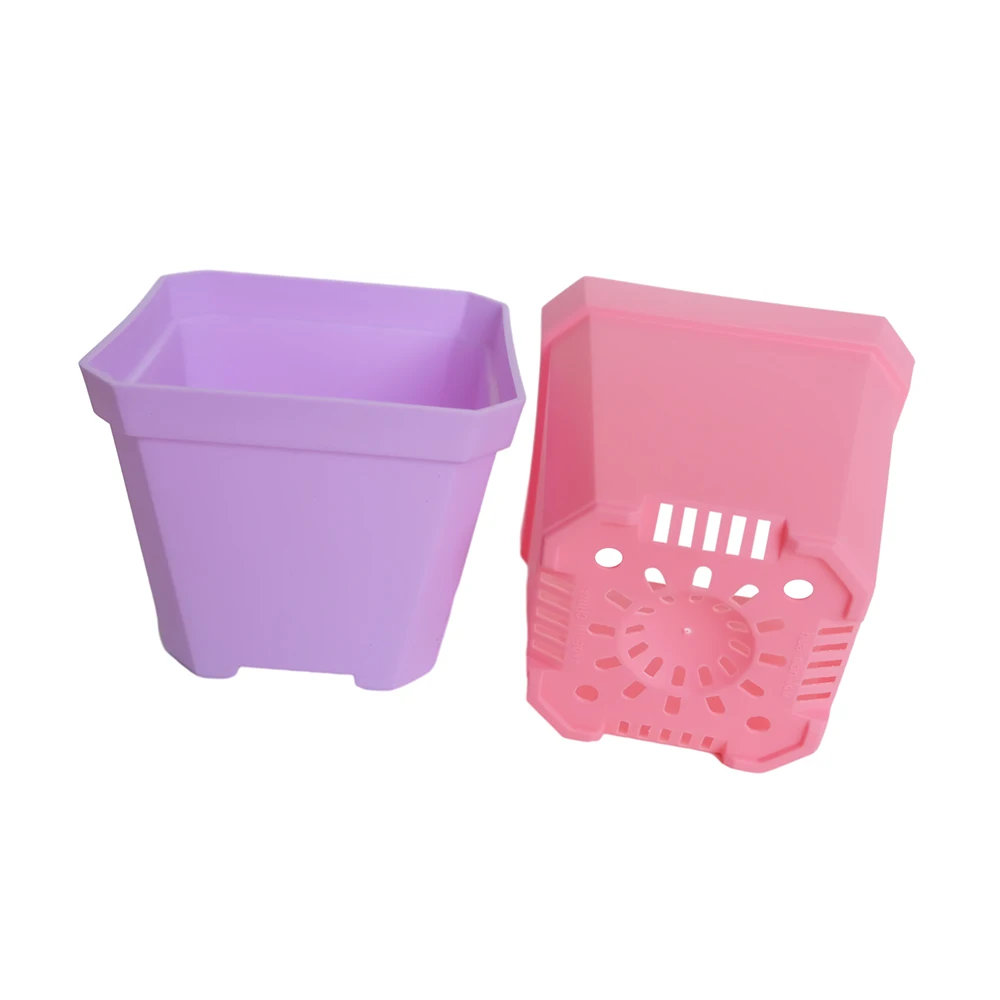 Rectangular Unique Horticulture Plastic Indoor Succulent Pots For Plants