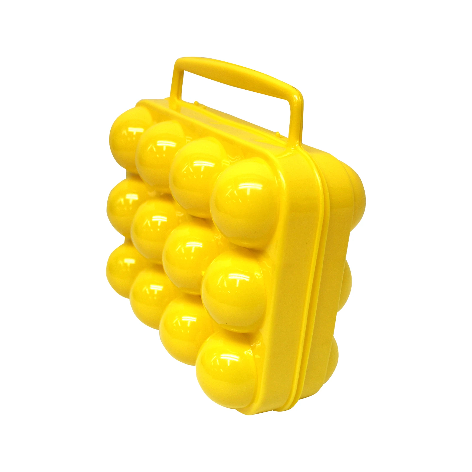 plastic egg shape container for storage and carrier