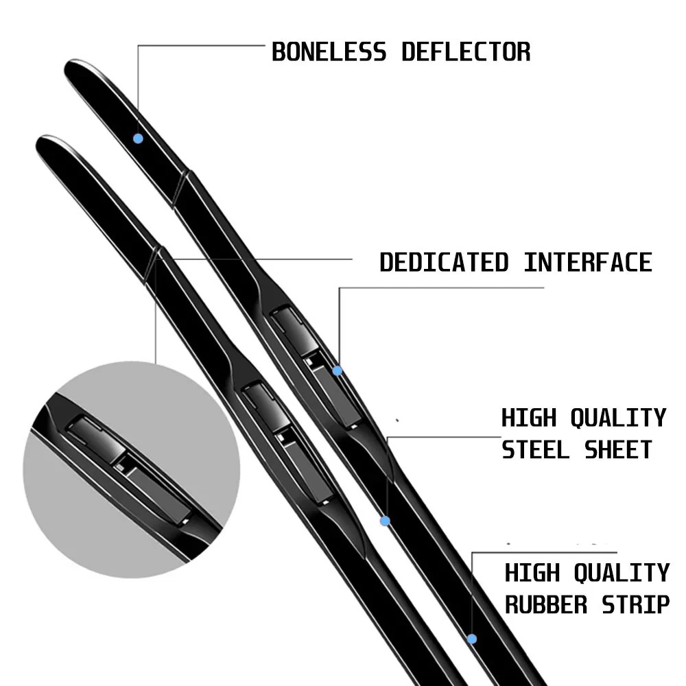 B1 Wholesale Front Hybrid Rear Carall Truck Wiper Blades For Bmw 40 Inch Toyota Priusfor New Velfire Alphard Epson Manufacturers