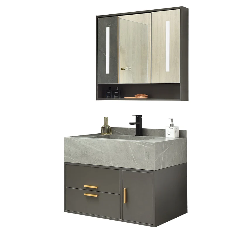 Factory Direct Sales Bathroom Vanity Cabinets Furniture Wall Bathroom Cabinet Bathroom Sink With Cabinet Modern