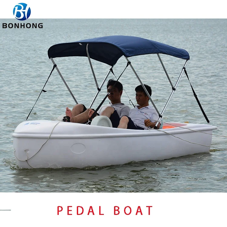 Bonhong 2022 Новое поступление, надувной плавающий водный велосипед, надувной водный катер, педальные лодки для продажи