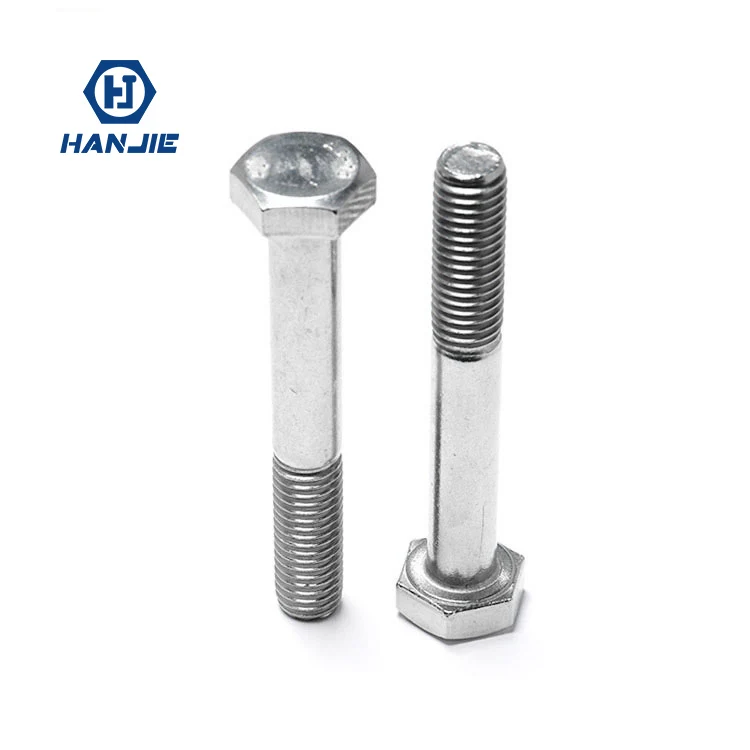 Hot Sale Cina Supplier Different Sizes Bolts Half Thread Hexagon Bolt