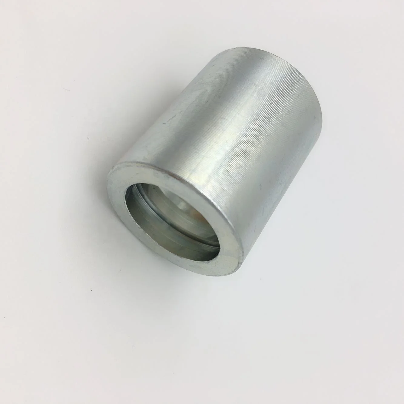 00210-04 No-leakage Hydraulic Crimp Ferrule Fittings BSP BSPT JIC ORFS Stainless Steel Hydraulic Hose Sleeve
