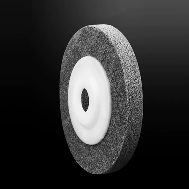 4 inch fiber abrasive disc for metal polishing, Non woven polishing disc
