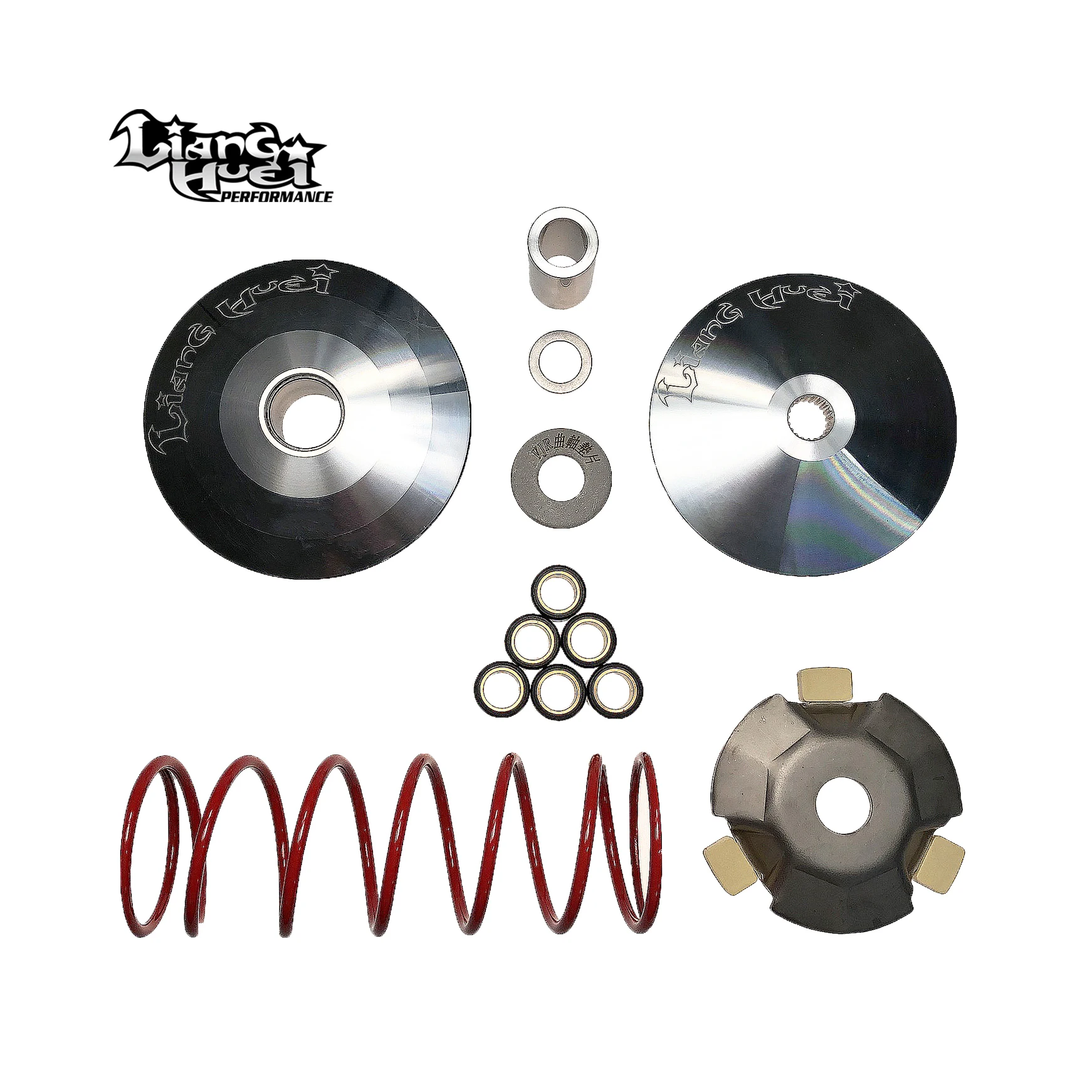 Оптовая продажа с завода, комплект шкивов для скутера с несколькими переключателями для Kymco VJR100, множество 100