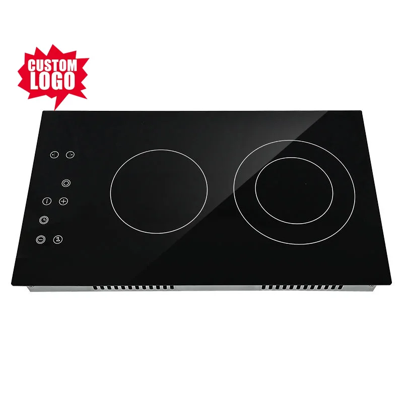 Factory Direct Sales Newest popular 2-burner Induction Cooktop Quality Assurance Electric ceramic hob portable infrared hob