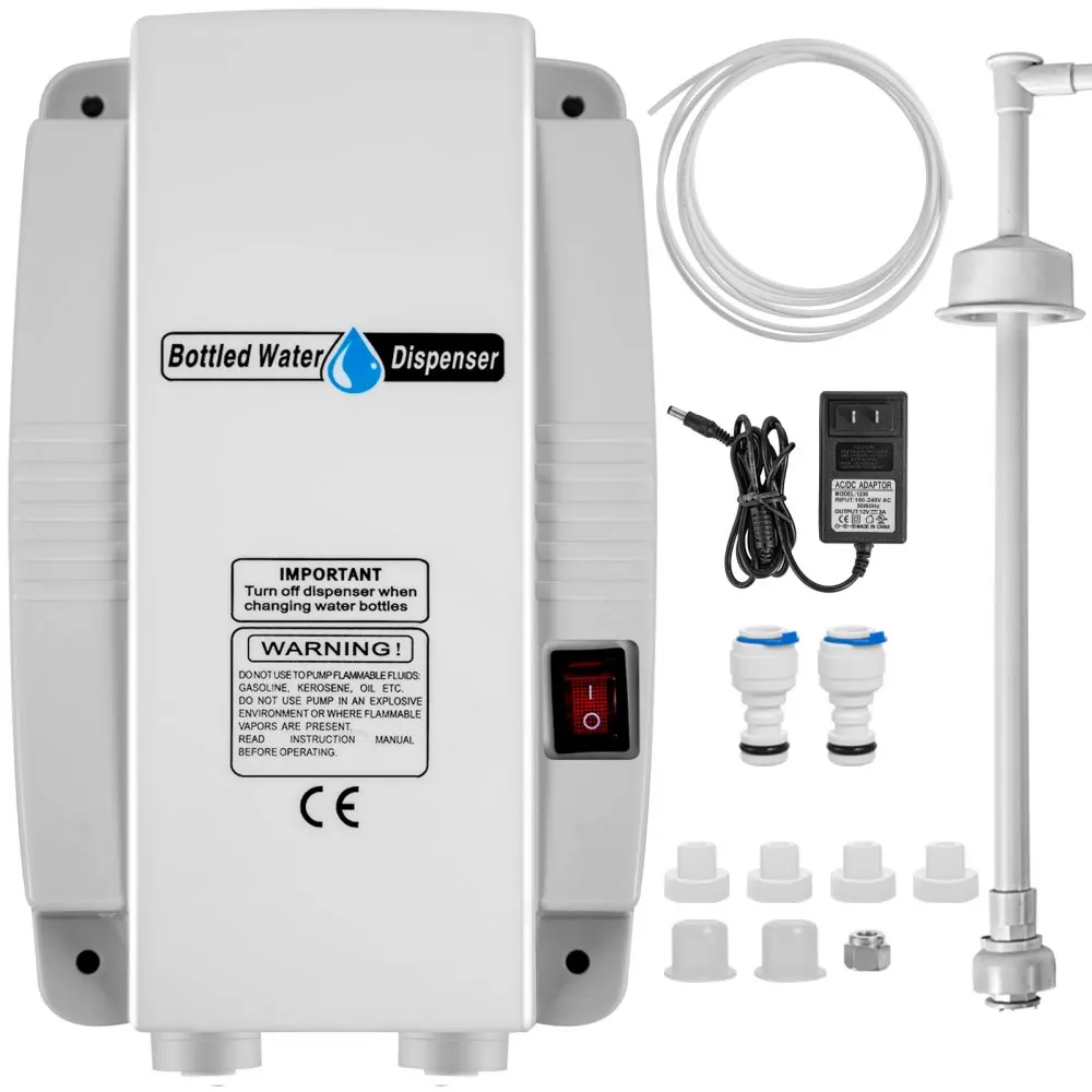 20ft High-Flow Auto Self-Priming Pump for Coffee/Tea Makers & Ice Makers, Bottled Water Compatible, Dispenser Efficiency