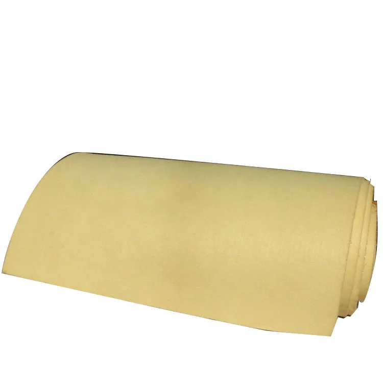 High Temperature Resistant Aramid Non Woven Fabric Thermo Bonded For Industrial Material