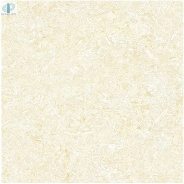 Living Room Glazed Polished Porcelain Tiles 600X600  Decorative Tiles Floor