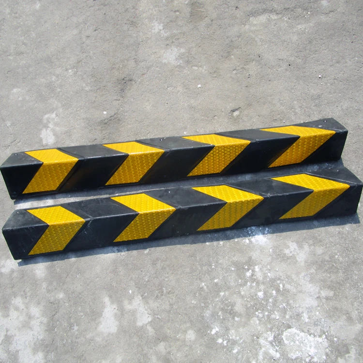 Rubber Wall protector Corner Guard Garage Parking Lot right angle Wall Protector