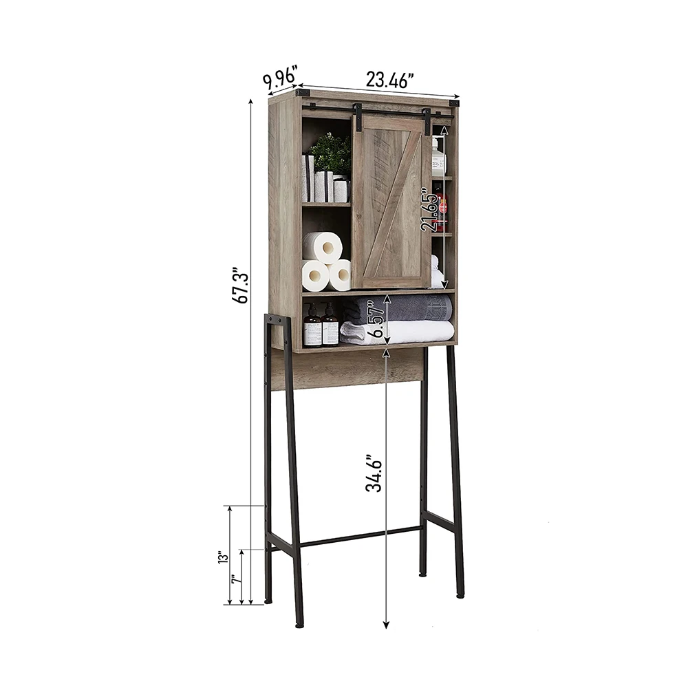 Bathroom Freestanding Space Saver Over The Toilet Bathroom Cabinet Over Toilet Organizer Toilet Stand Rack