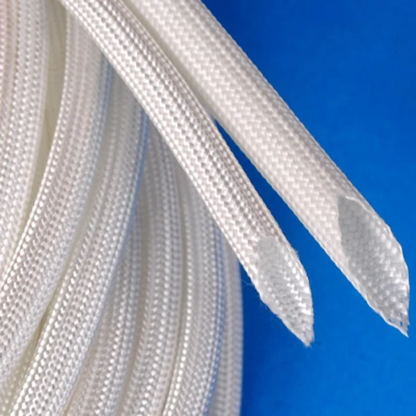 Fiberglass Braided Hose Electrical insulation high heat resistance fiberglass braided silicone sleeve