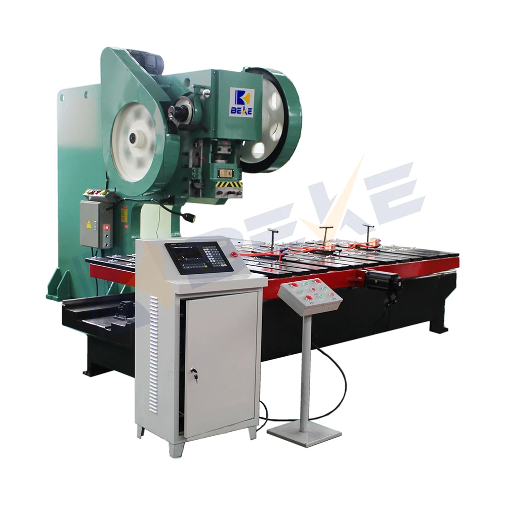 BEKE 80 Ton C Frame Single Crank Eccentric Mechanical Power Press Punch Machine For Metal Parts