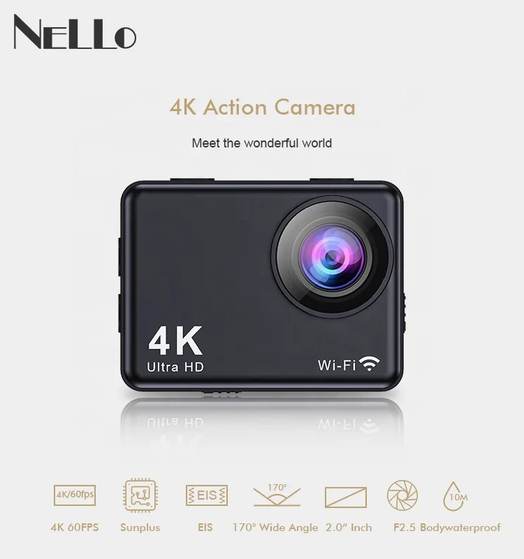 4k 60fps action camera action camera 4k wifi sport camera 4 k 60 fps