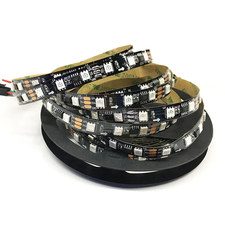 tira led ww2811 ws 2811 5050 5m ws2815 12v 5mm rgb led strip tape