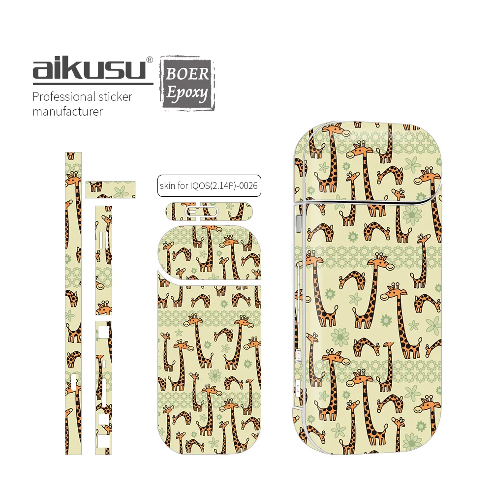 For  IQOS (2.14P) label printing custom sticker self adhesive sticker