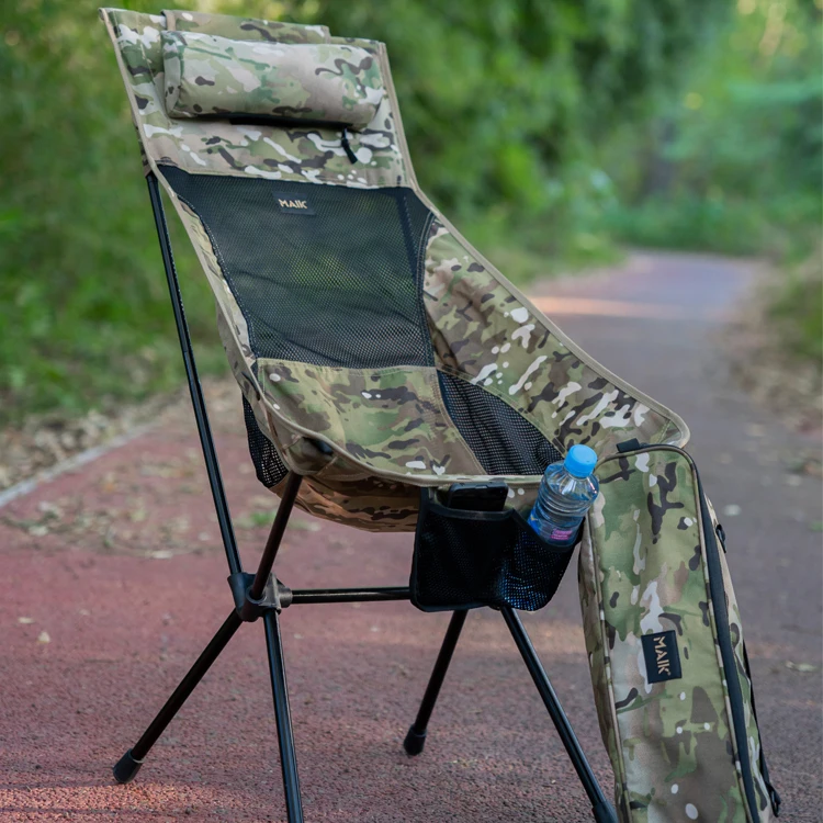 2023 Office Lawn Chair Ultralight Heavy Duty Outdoor Leisure Portable Camp Chair Aluminium Folding Garden Chair