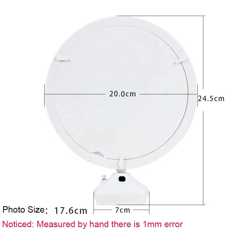 Photo Frame LED Mirror LED Magic Fashion Printer Ceramic Sublimation Bubble Light Bamboo Photo Frame Bulk or Gift Box or OEM