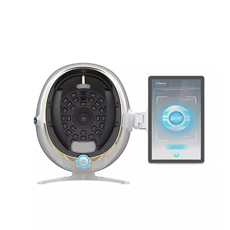 New Arrival AI Magic Face Mirror Portable 3D Skin Diagnostics Analyzer Facial Tester Scanner for Hair Body for Home Spa Use