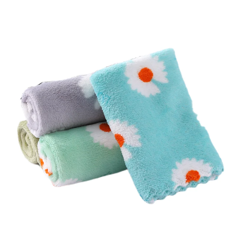 HUADU Microfiber Waffle Weave Kitchen Towels Dish Cloth Opp Bag Customized Square Cleaning Towel 3 PCS 16inch X 24inch 30cm*40cm