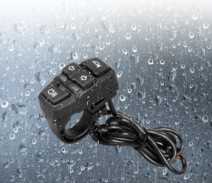 Wuxing DK336 Light Horn Switch For Electric Bike Motorbike Lamp and Horn Turn Signal Switch E-bike Accessories